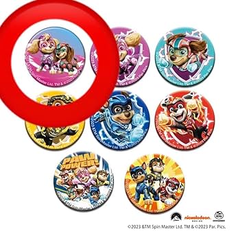 Amazon.co.jp: パウパト︎缶バッジ 限定品〜スカイandマイティ